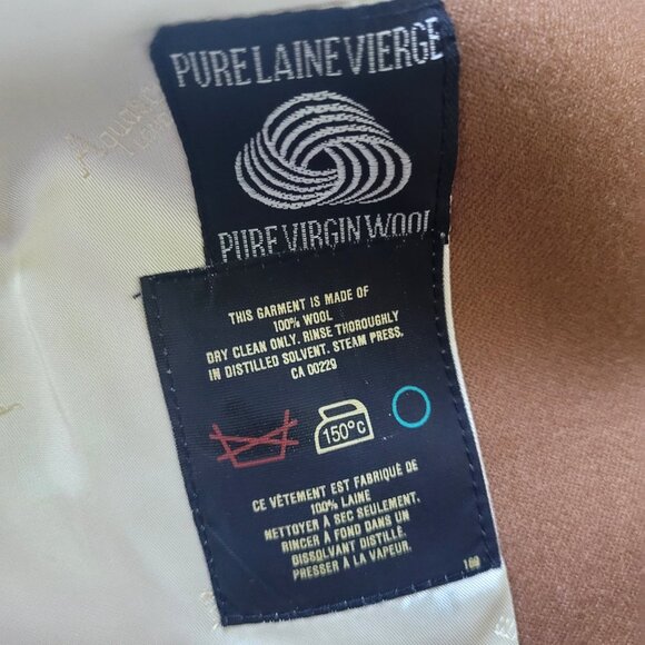 Vintage Aquascutum Camel Blazer, sz XS - Picture 14 of 17